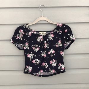 Floral Crop Top